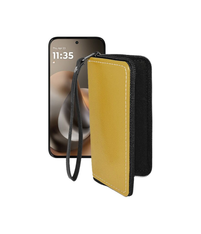 Чохол-гаманець з екошкіри для телефону Motorola Moto G77