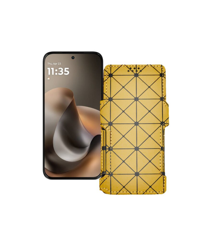 Чохол-книжка з екошкіри для телефону Motorola Moto G77