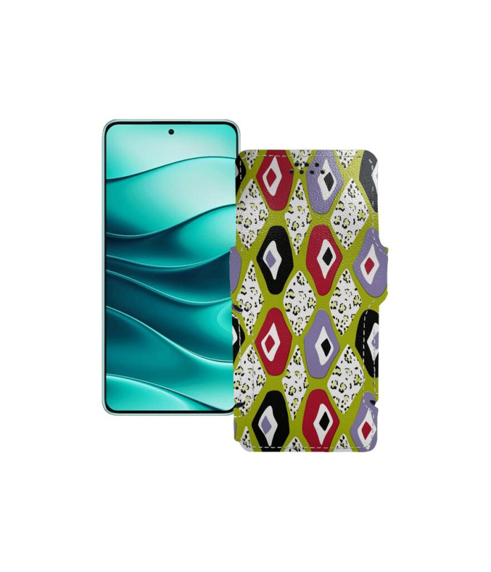 Чохол-книжка з екошкіри для телефону Xiaomi Redmi Note 14 5G