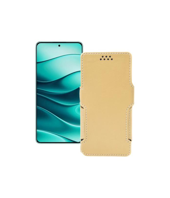 Чохол-книжка з екошкіри для телефону Xiaomi Redmi Note 14 5G