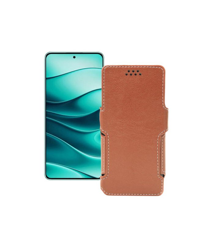 Чохол-книжка з екошкіри для телефону Xiaomi Redmi Note 14 5G