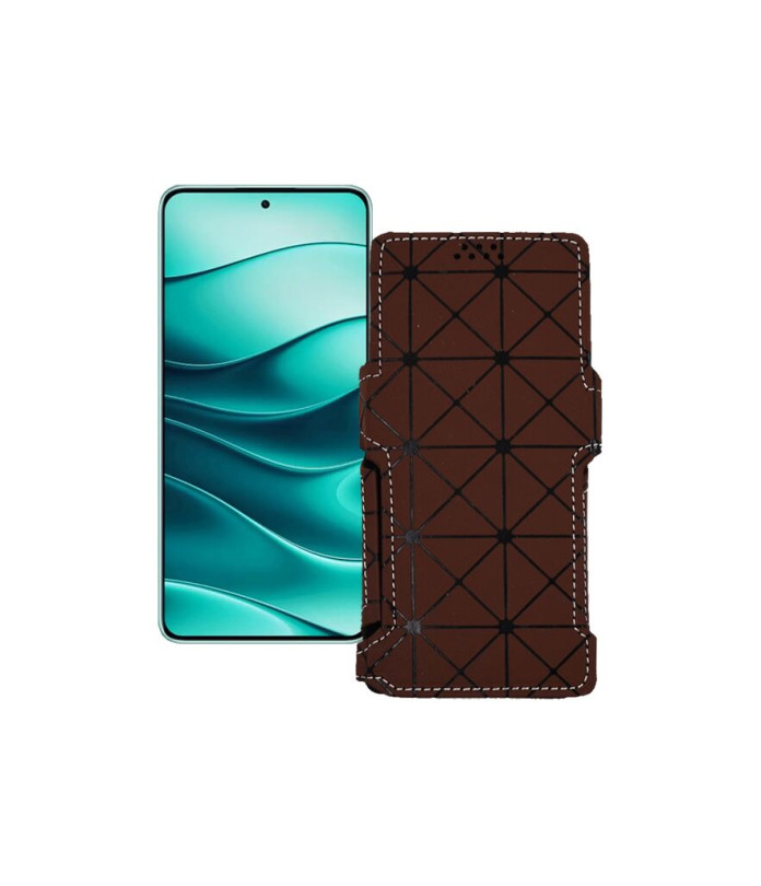 Чохол-книжка з екошкіри для телефону Xiaomi Redmi Note 14 5G