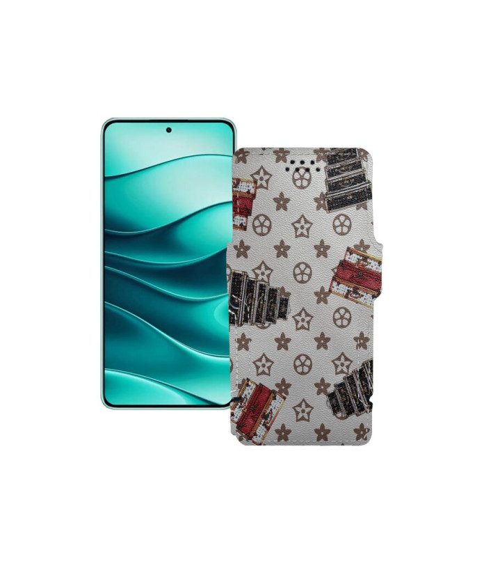 Чохол-книжка з екошкіри для телефону Xiaomi Redmi Note 14 5G