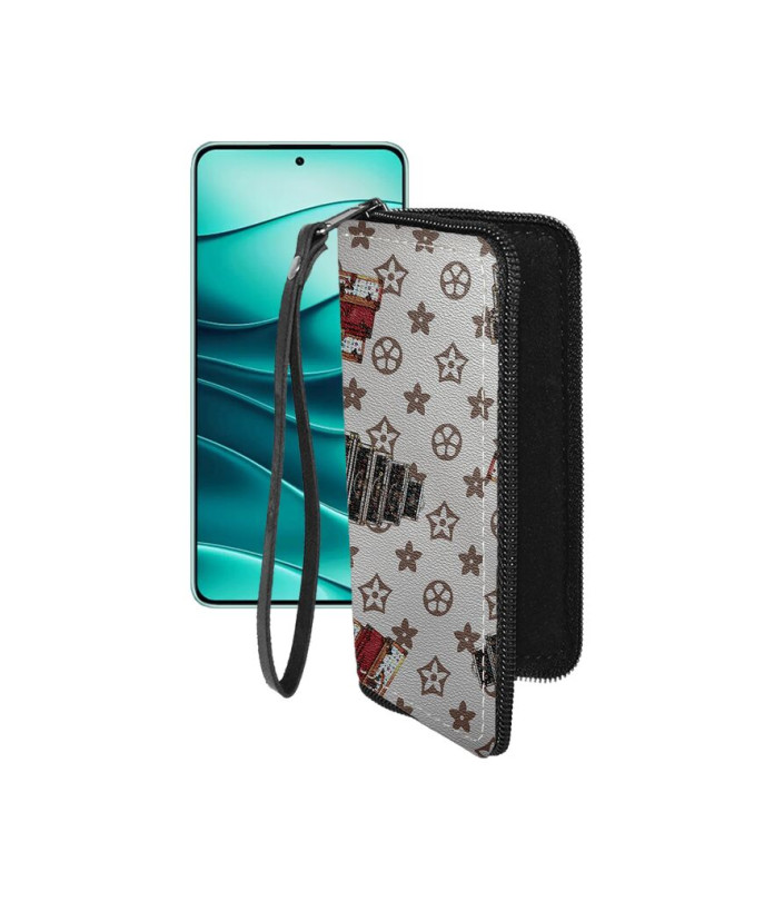 Чохол-гаманець з екошкіри для телефону Xiaomi Redmi Note 14 5G