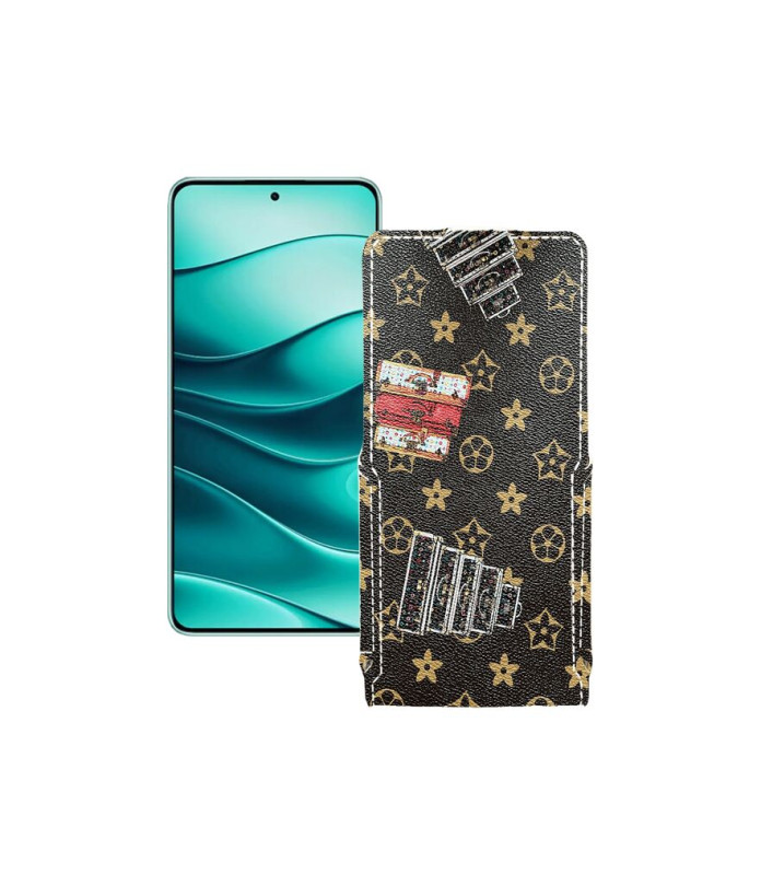 Чохол-флип з екошкіри для телефону Xiaomi Redmi Note 14 5G