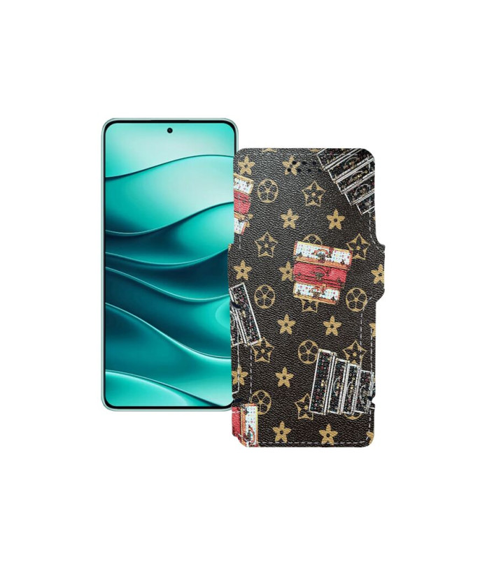 Чохол-книжка з екошкіри для телефону Xiaomi Redmi Note 14 5G