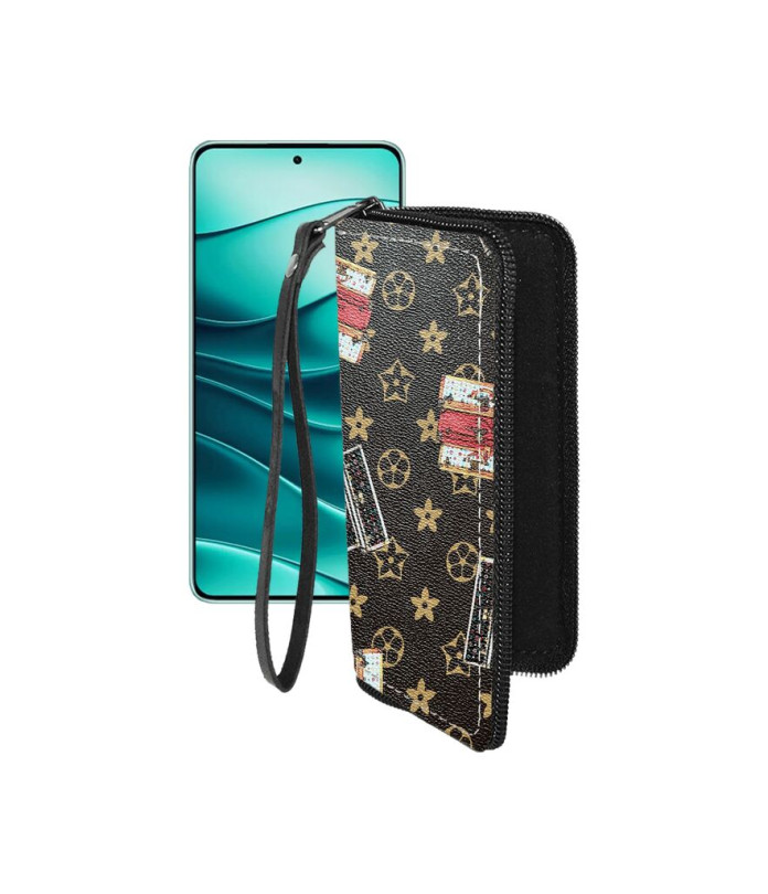 Чохол-гаманець з екошкіри для телефону Xiaomi Redmi Note 14 5G