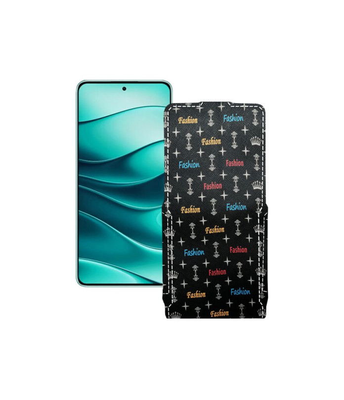 Чохол-флип з екошкіри для телефону Xiaomi Redmi Note 14 5G