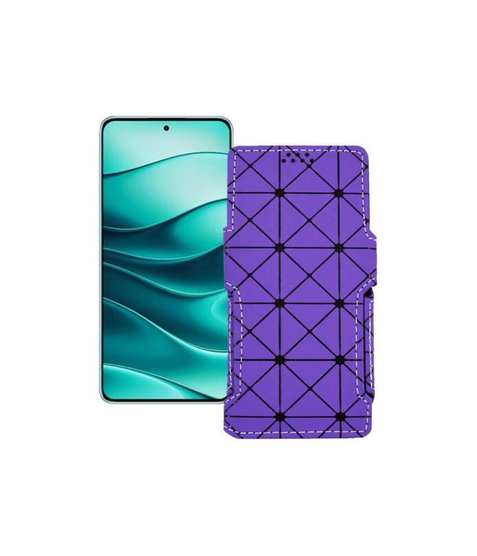 Чохол-книжка з екошкіри для телефону Xiaomi Redmi Note 14 5G