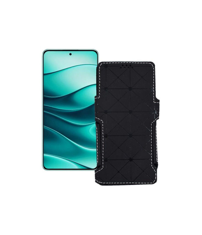 Чохол-книжка з екошкіри для телефону Xiaomi Redmi Note 14 5G