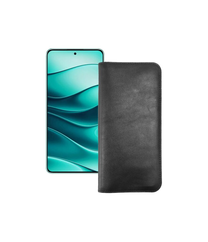 Портмоне з шкіри для телефону Xiaomi Redmi Note 14 5G
