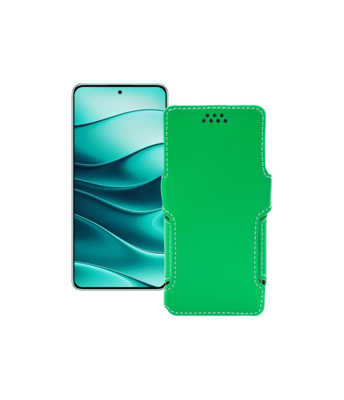 Чохол-книжка з екошкіри для телефону Xiaomi Redmi Note 14 5G