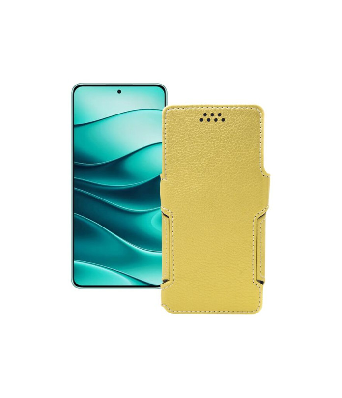 Чохол-книжка з екошкіри для телефону Xiaomi Redmi Note 14 5G