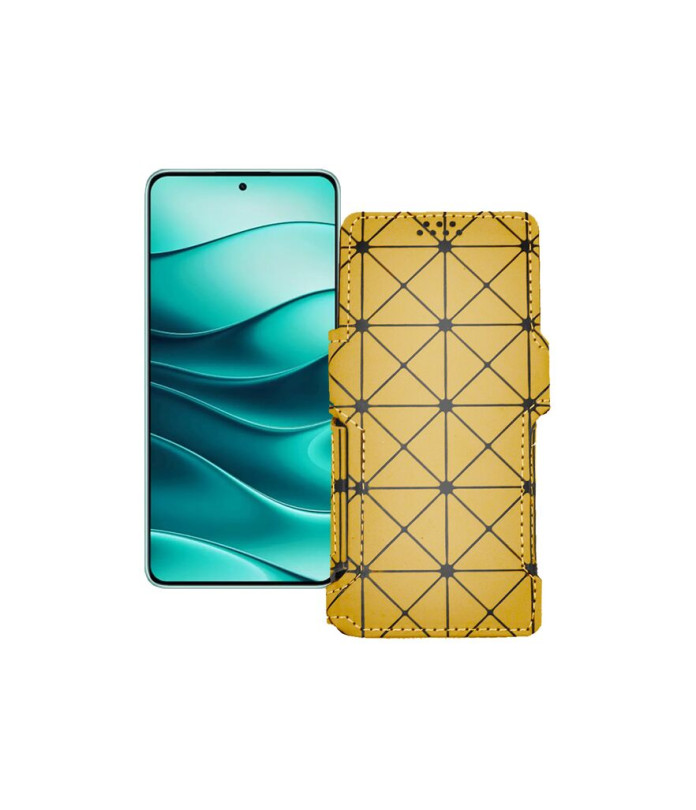 Чохол-книжка з екошкіри для телефону Xiaomi Redmi Note 14 5G
