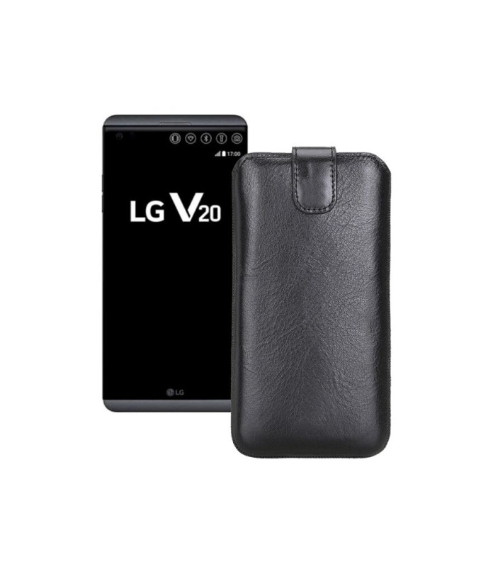 Витяжка зі шкіри для телефону LG V20
