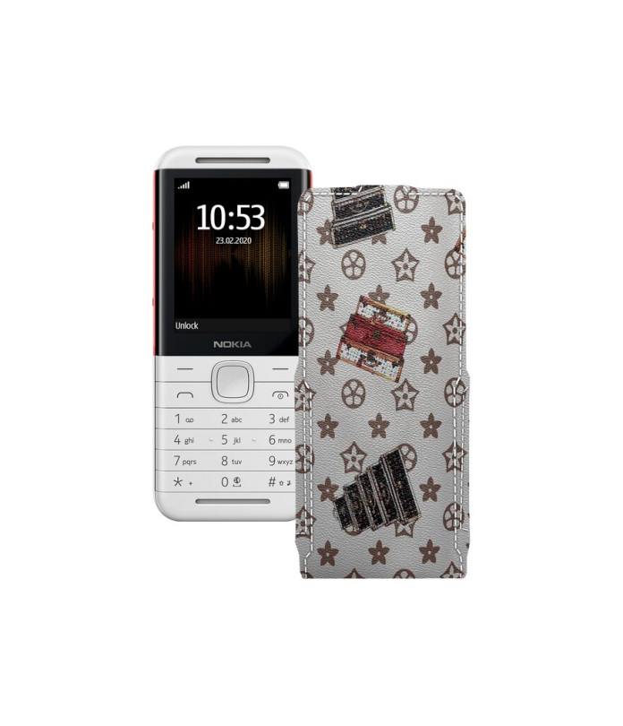 Чохол-флип з екошкіри для телефону Nokia 5310