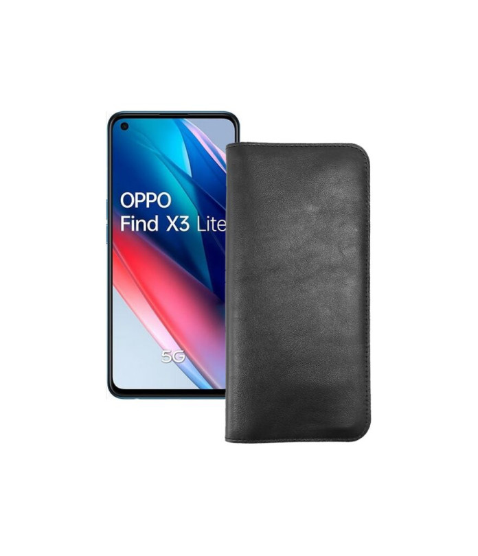 Портмоне з екошкіри для телефону OPPO Find X3 lite