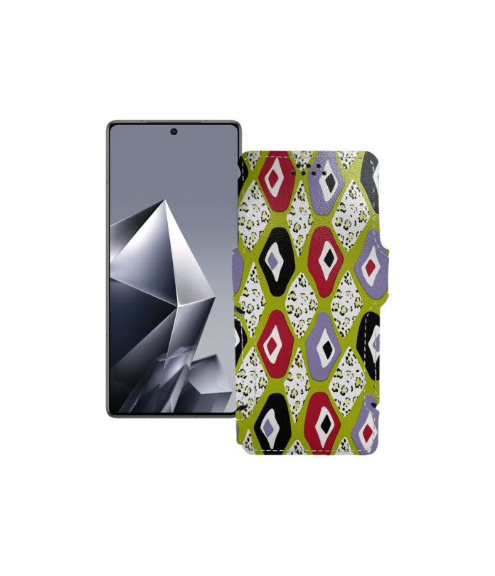 Чохол-книжка з екошкіри для телефону Infinix Note 50 Pro 4G (X6855)