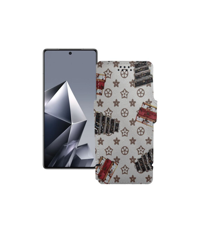 Чохол-книжка з екошкіри для телефону Infinix Note 50 Pro 4G (X6855)