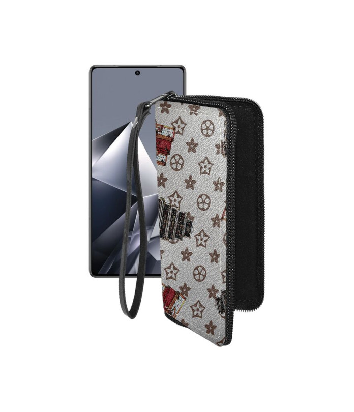 Чохол-гаманець з екошкіри для телефону Infinix Note 50 Pro 4G (X6855)