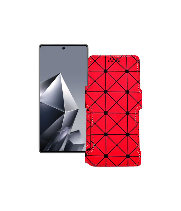 Чохол-книжка з екошкіри для телефону Infinix Note 50 Pro 4G (X6855)