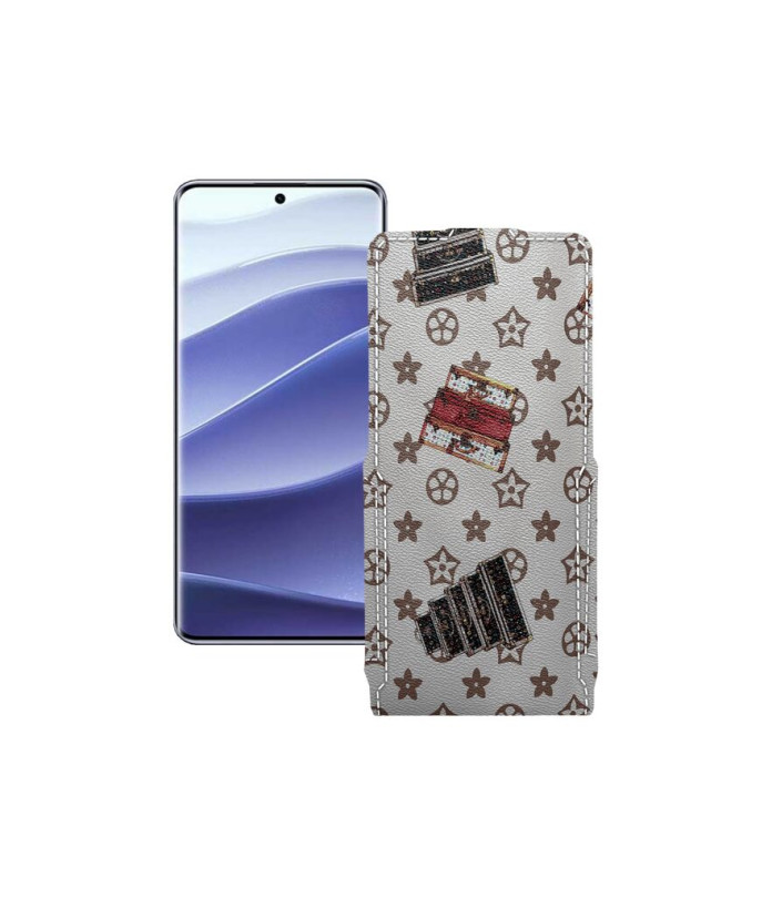 Чохол-флип з екошкіри для телефону Xiaomi Redmi Note 14 Pro 5G