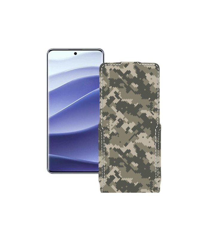 Чохол-флип з екошкіри для телефону Xiaomi Redmi Note 14 Pro 5G