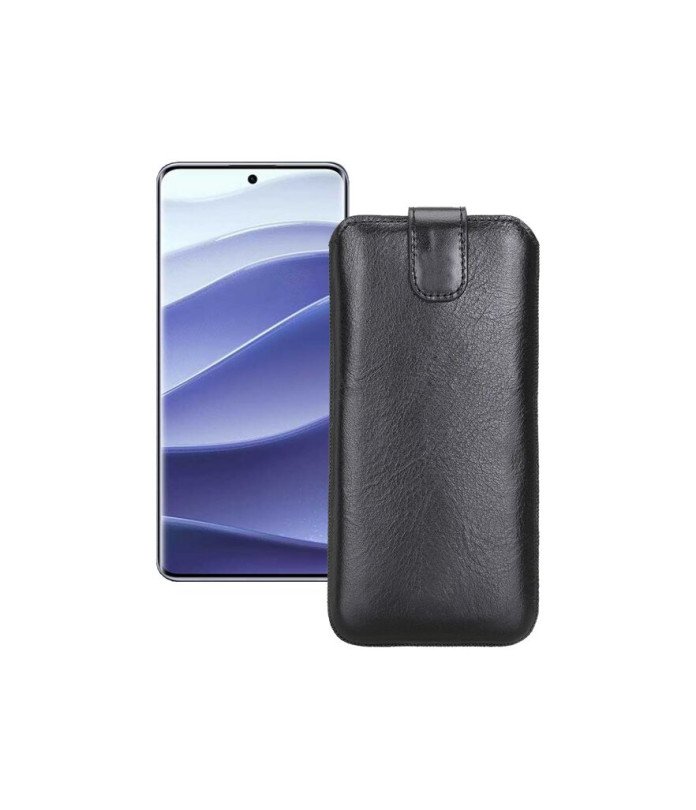 Витяжка з екошкіри для телефону Xiaomi Redmi Note 14 Pro 5G