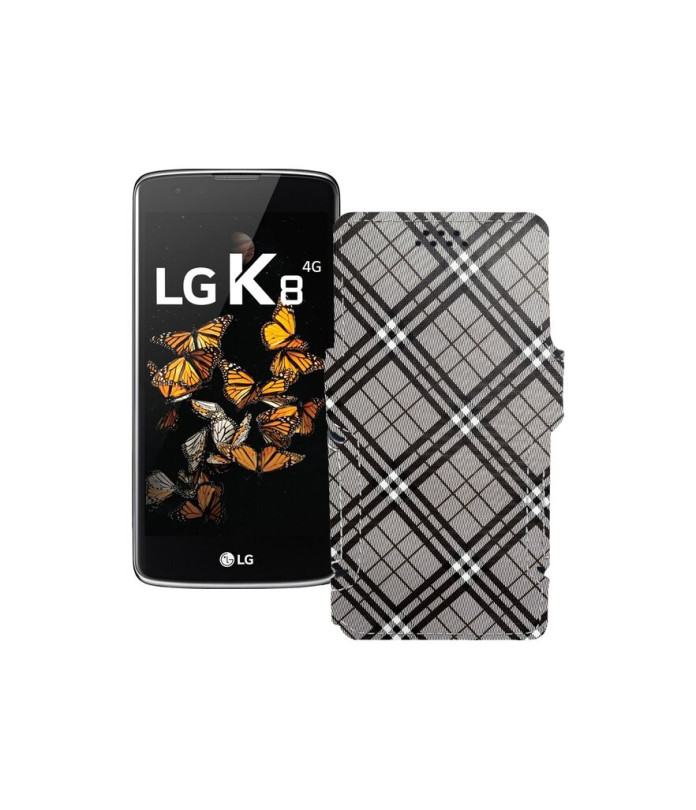 Чохол-книжка з екошкіри для телефону LG K8 (K350e) LTE