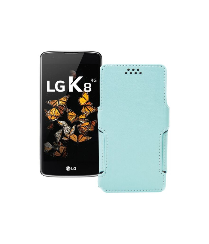 Чохол-книжка з екошкіри для телефону LG K8 (K350e) LTE