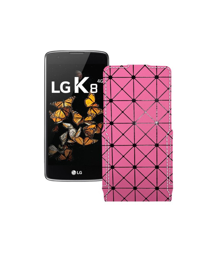 Чохол-флип з екошкіри для телефону LG K8 (K350e) LTE