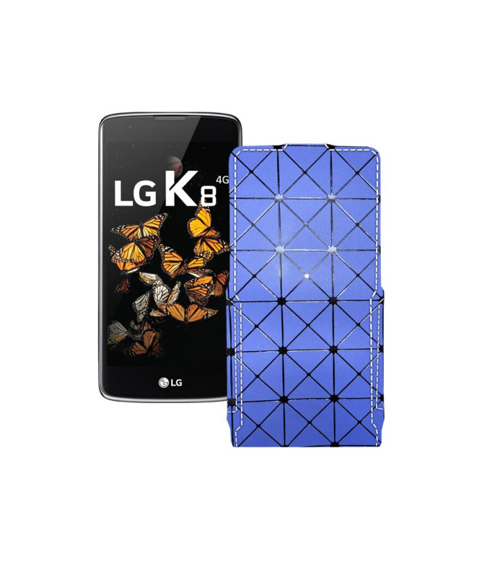 Чохол-флип з екошкіри для телефону LG K8 (K350e) LTE