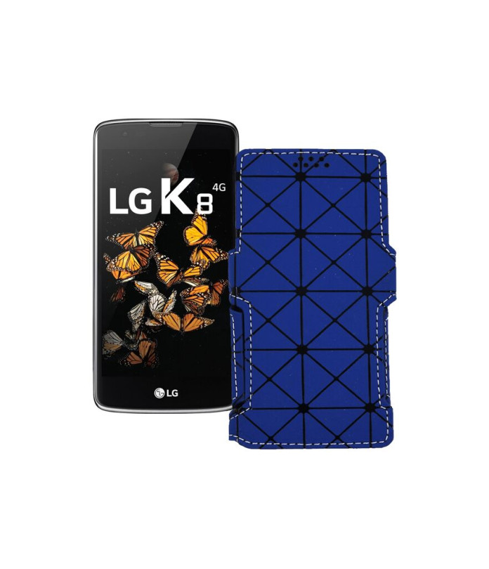 Чохол-книжка з екошкіри для телефону LG K8 (K350e) LTE