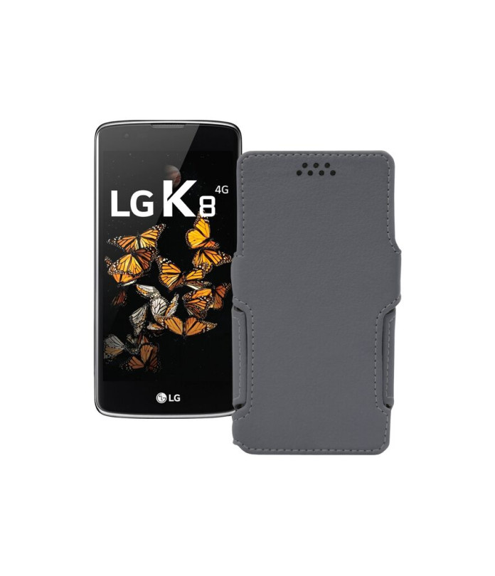 Чохол-книжка з екошкіри для телефону LG K8 (K350e) LTE