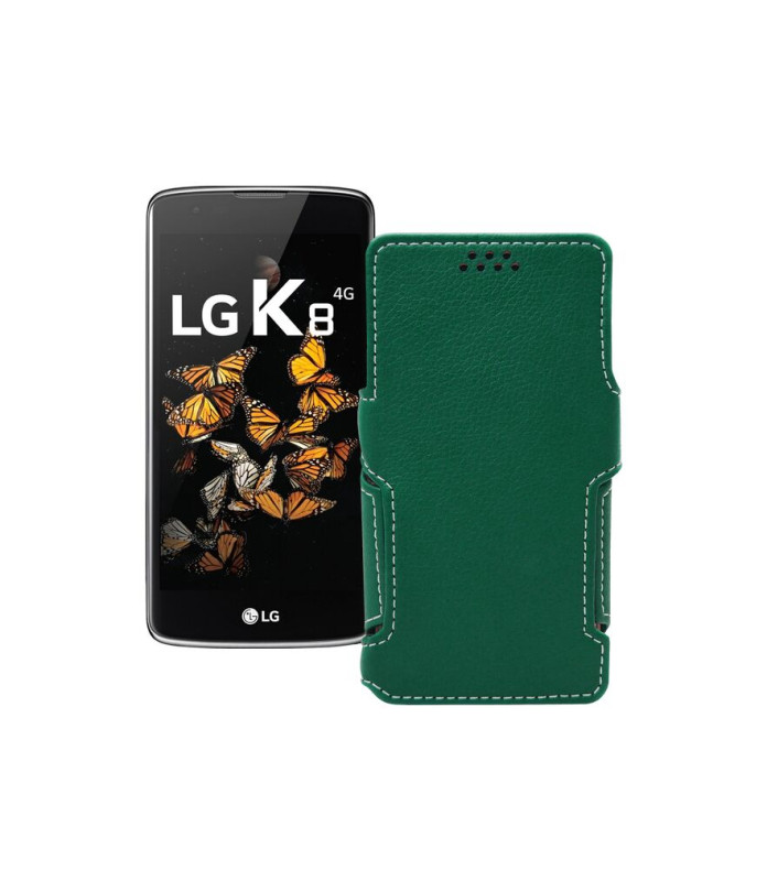 Чохол-книжка з екошкіри для телефону LG K8 (K350e) LTE