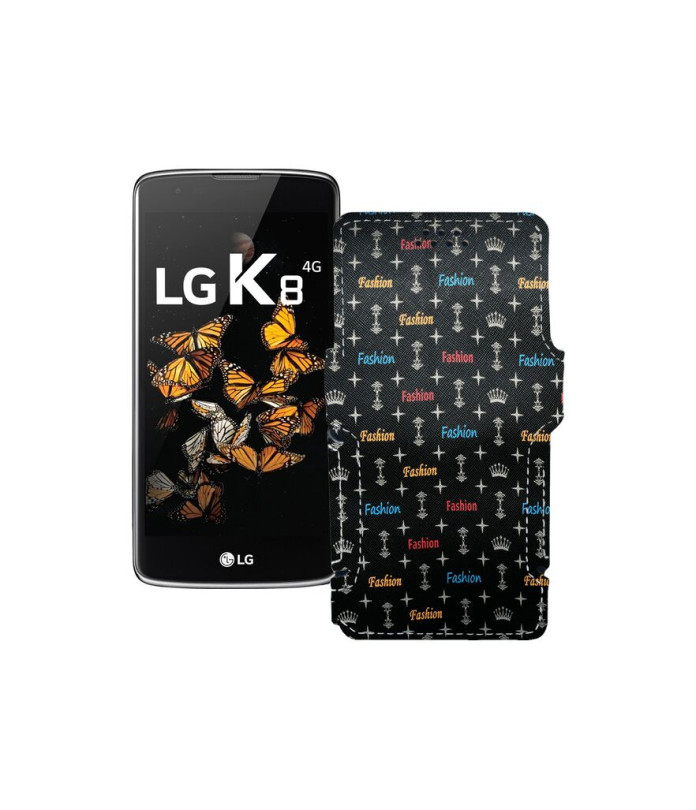 Чохол-книжка з екошкіри для телефону LG K8 (K350e) LTE