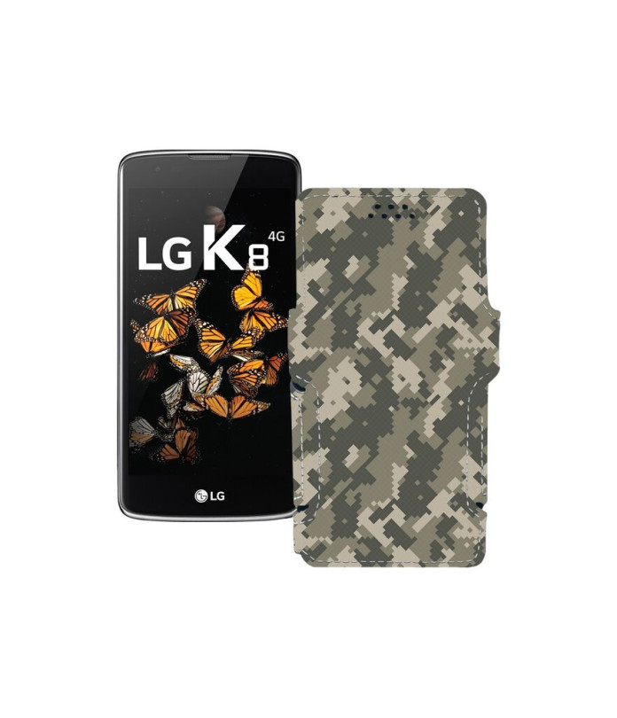 Чохол-книжка з екошкіри для телефону LG K8 (K350e) LTE