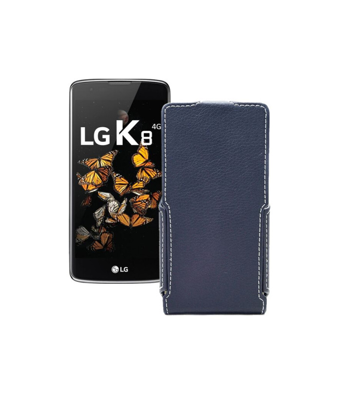 Чохол-флип з екошкіри для телефону LG K8 (K350e) LTE