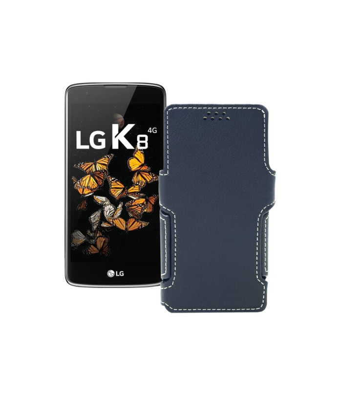 Чохол-книжка з екошкіри для телефону LG K8 (K350e) LTE