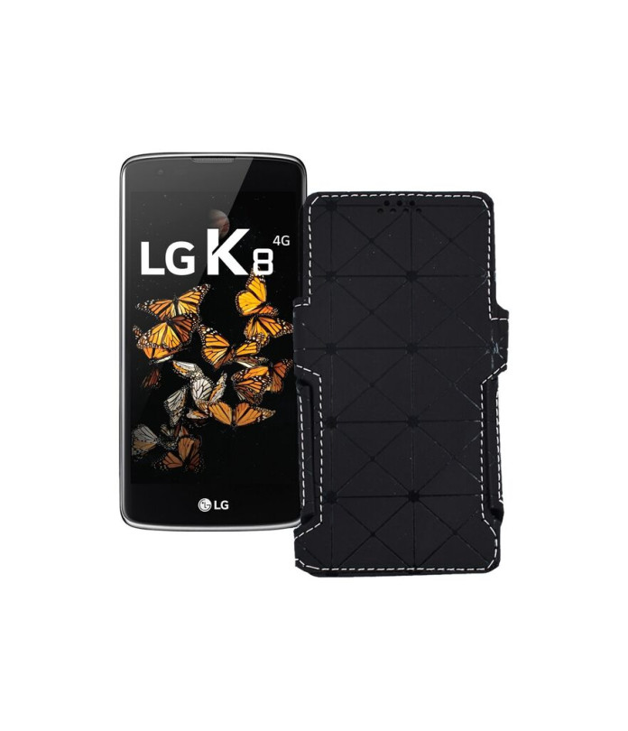 Чохол-книжка з екошкіри для телефону LG K8 (K350e) LTE