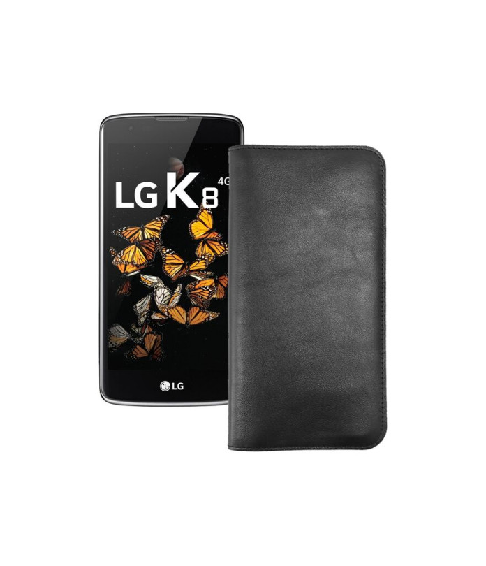 Портмоне з шкіри для телефону LG K8 (K350e) LTE