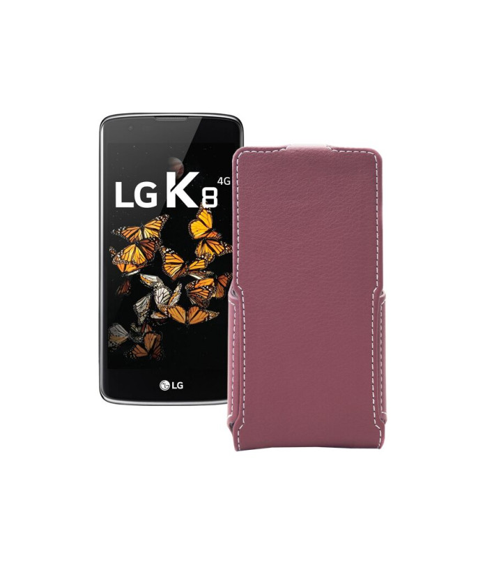 Чохол-флип з екошкіри для телефону LG K8 (K350e) LTE