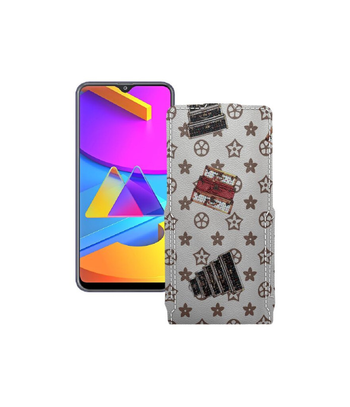 Чохол-флип з екошкіри для телефону Samsung Galaxy M10s (M107)