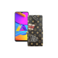 Чохол-флип з екошкіри для телефону Samsung Galaxy M10s (M107)