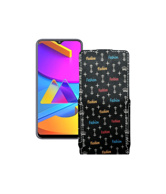 Чохол-флип з екошкіри для телефону Samsung Galaxy M10s (M107)