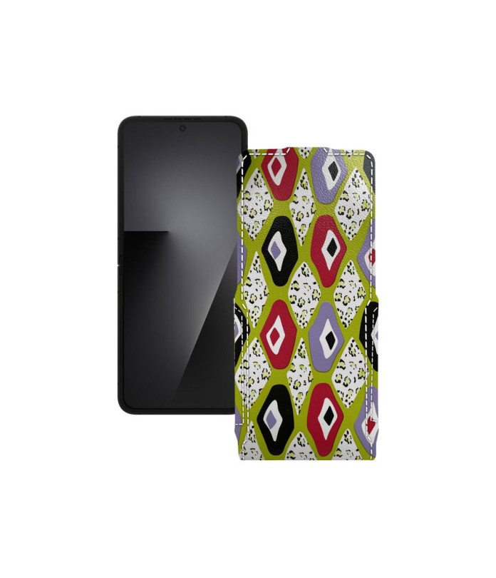 Чохол-флип з екошкіри для телефону Samsung Galaxy Z Flip7 FE (F761)