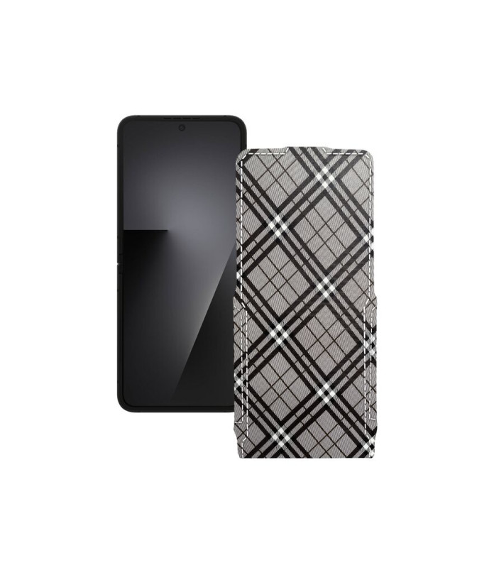 Чохол-флип з екошкіри для телефону Samsung Galaxy Z Flip7 FE (F761)