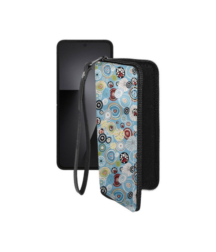 Чохол-гаманець з екошкіри для телефону Samsung Galaxy Z Flip7 FE (F761)