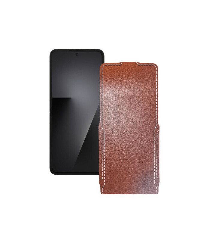 Чохол-флип з екошкіри для телефону Samsung Galaxy Z Flip7 FE (F761)