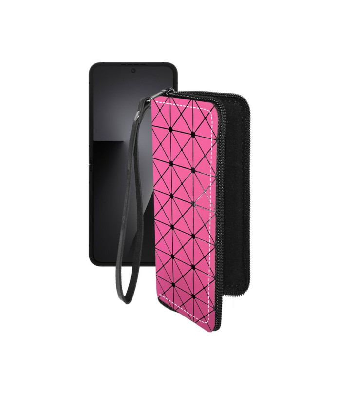 Чохол-гаманець з екошкіри для телефону Samsung Galaxy Z Flip7 FE (F761)